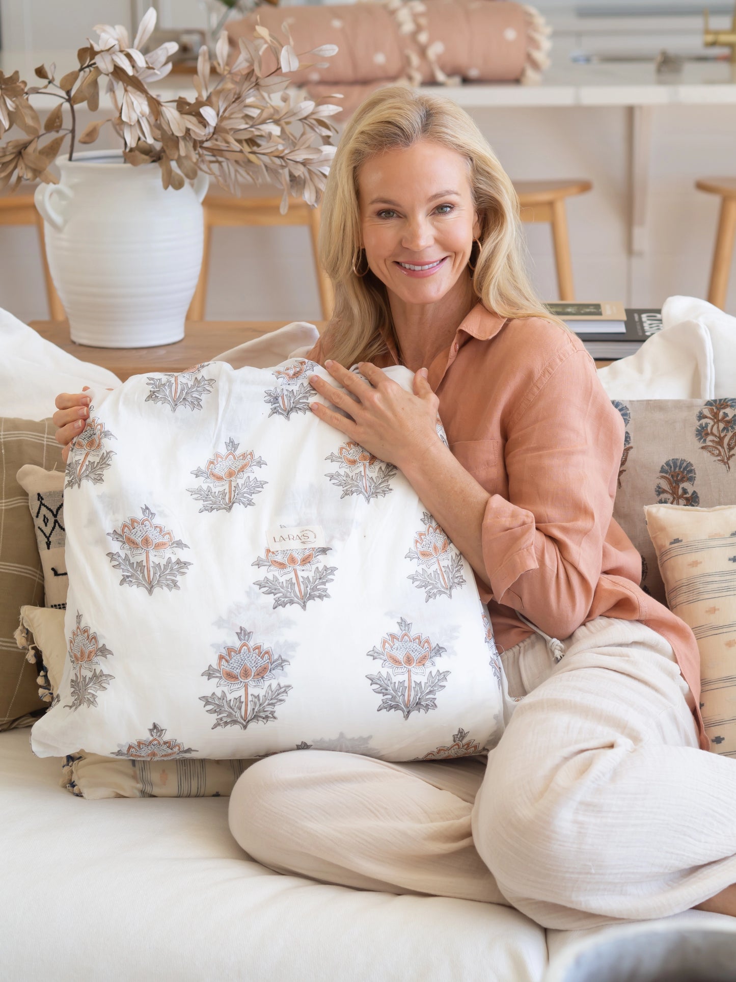 Scented Candles Summer House Quilt - La-Ra's - The Artisan Store