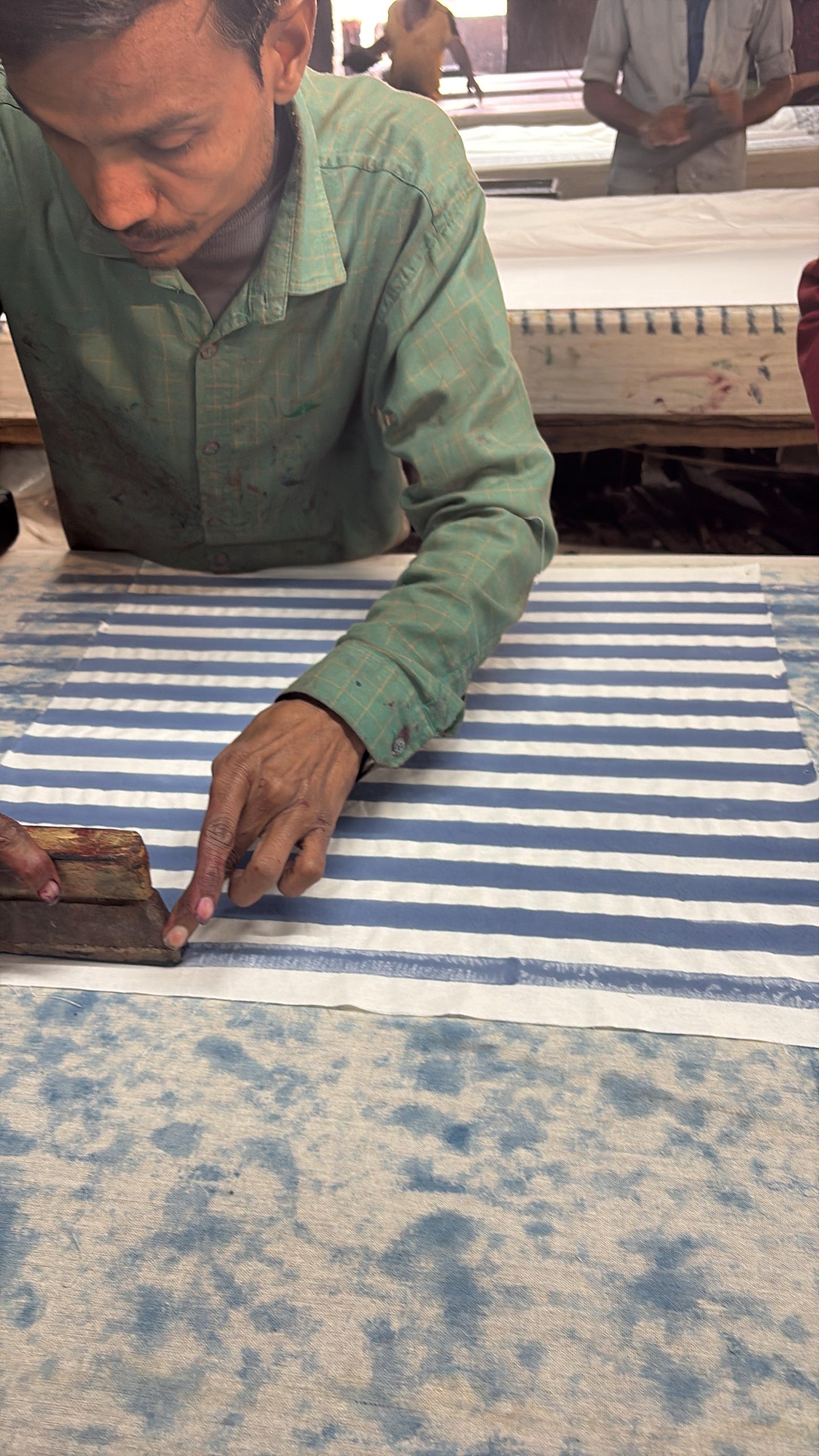 Ocean Stripes Cushion Cover