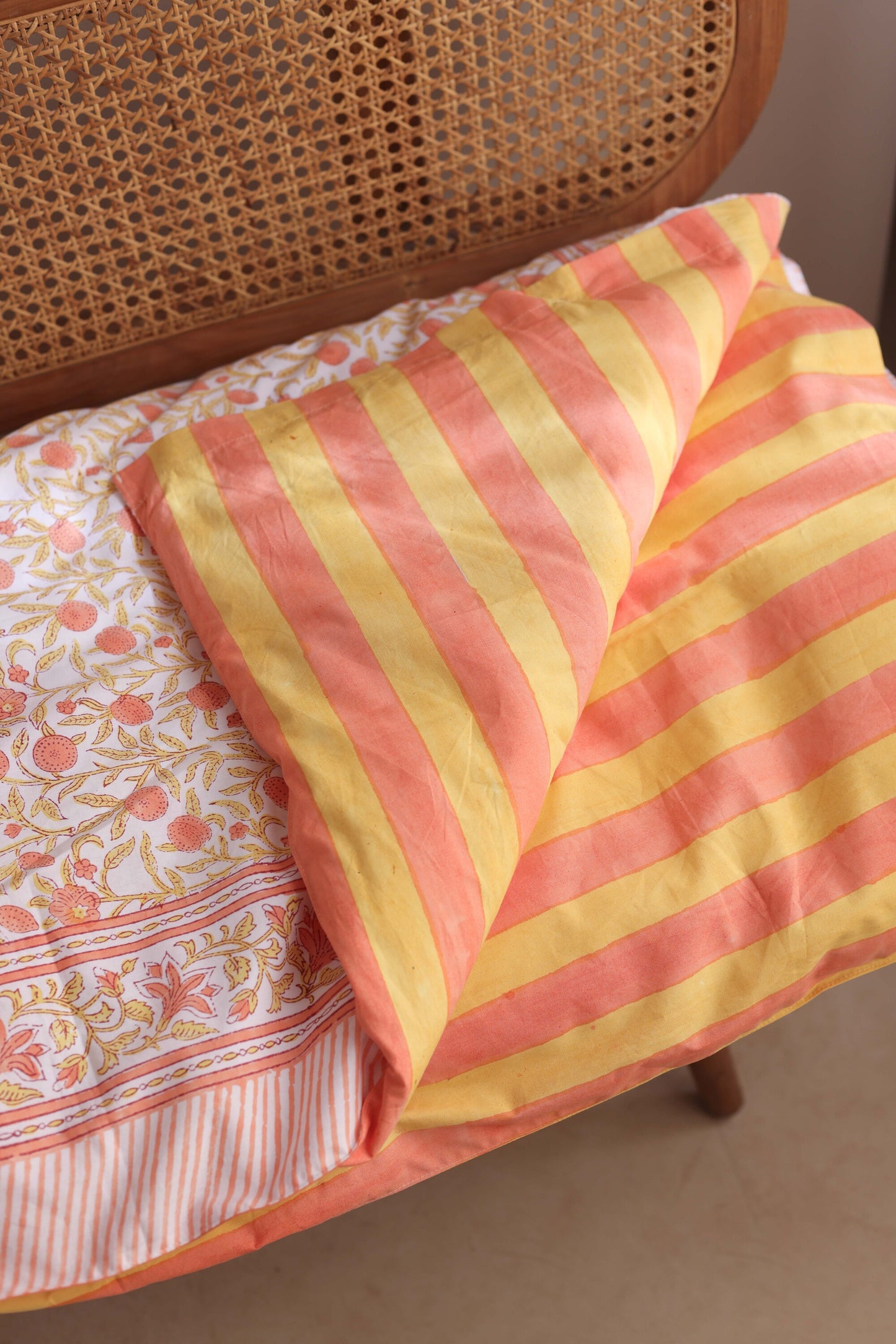 Pomegranate Bloom Duvet Cover Set
