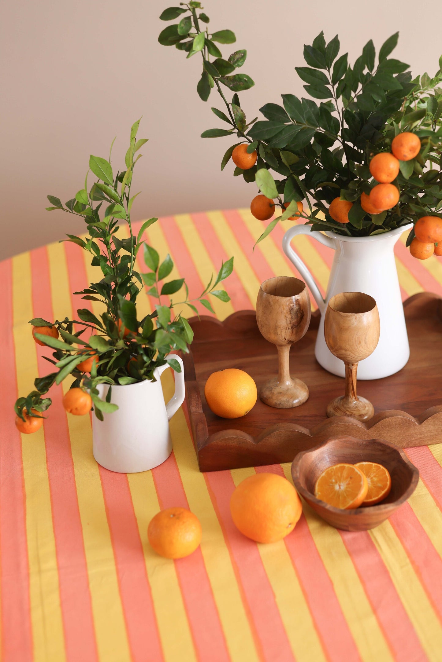 Mango Rose Tablecloth