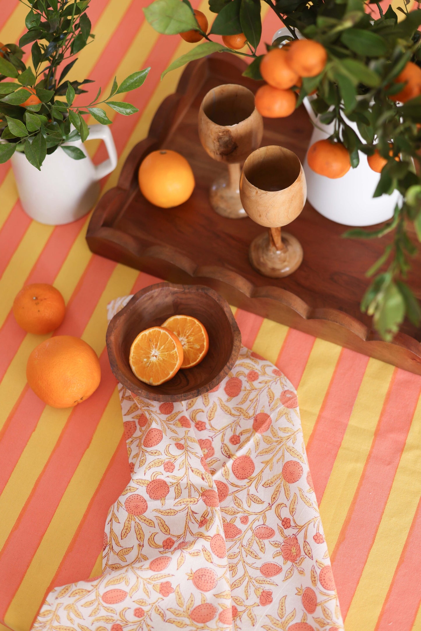 Mango Rose Tablecloth
