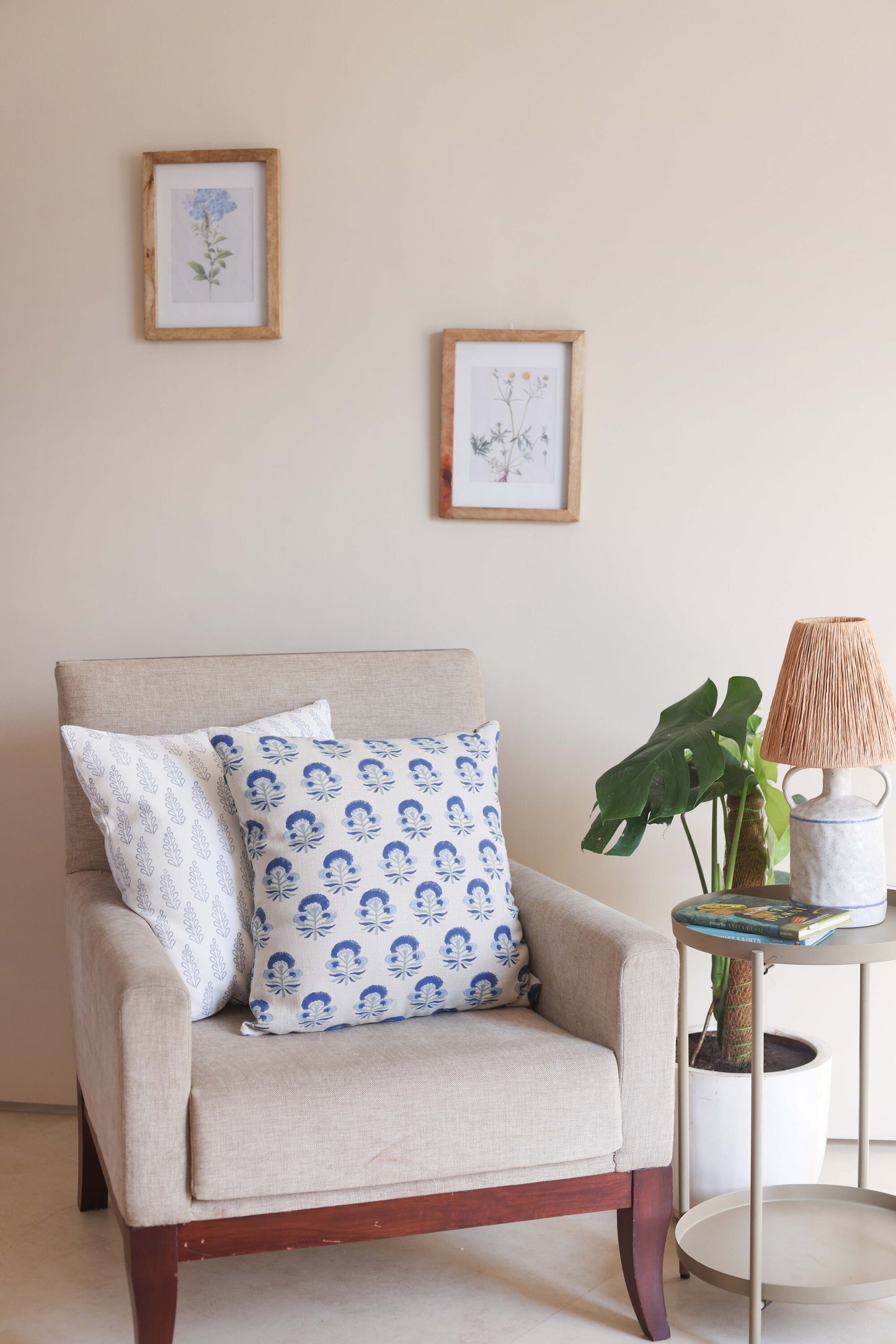 Mughal Bagh Cushion Cover