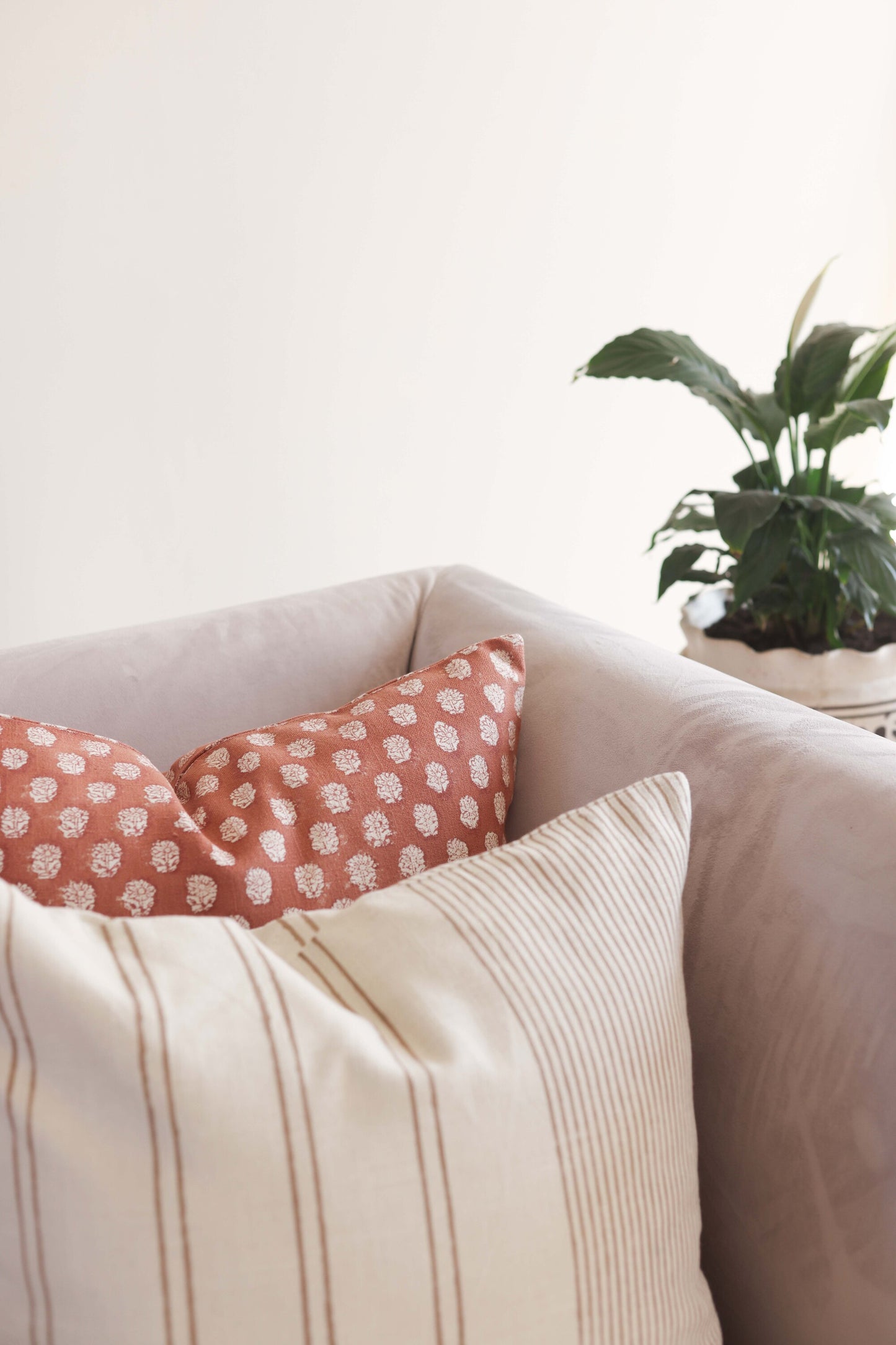 Cushion Bundle - Amer Bloom + Earth Stripes