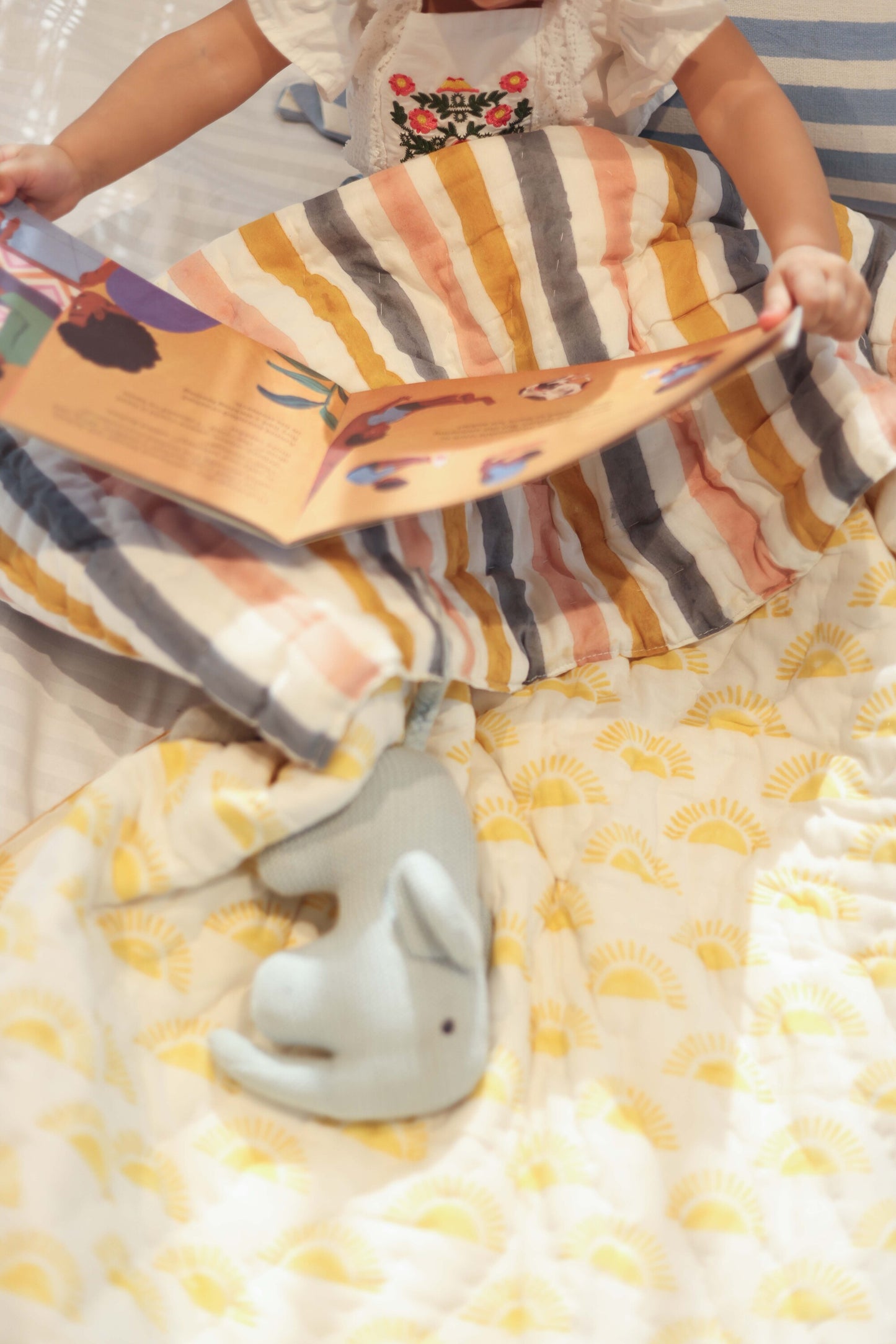 Sunshine Hug Baby Quilt