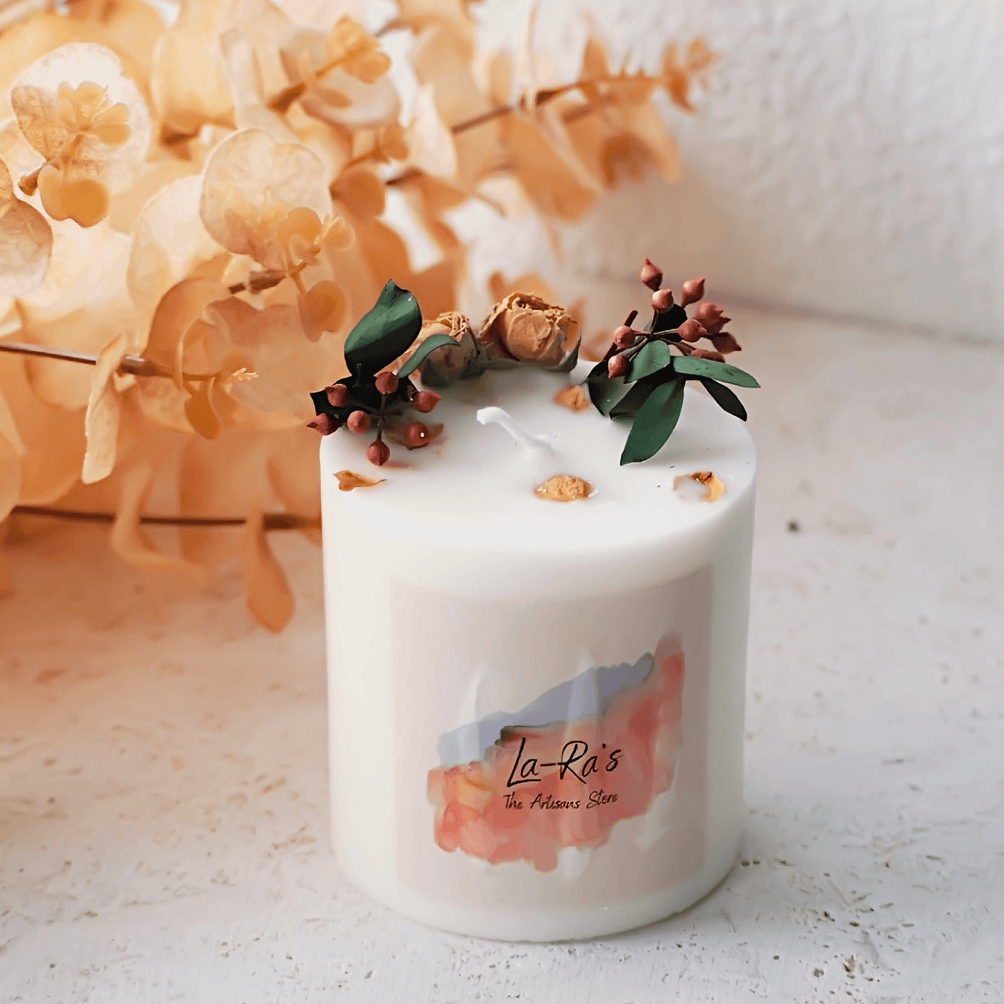 Scented Candles Widerness Glim Scented Candle - Raspberry & Grapefruit - La-Ra's - The Artisan Store