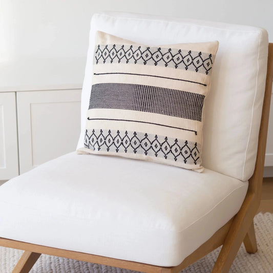 Scented Candles Woven Seed Cushion Cover - La-Ra's - The Artisan Store