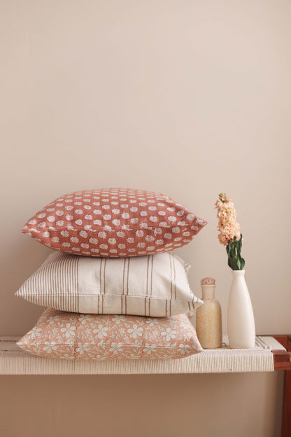Earth Stripes Cushion Cover
