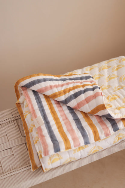 Sunshine Hug Baby Quilt