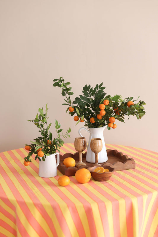 Mango Rose Tablecloth