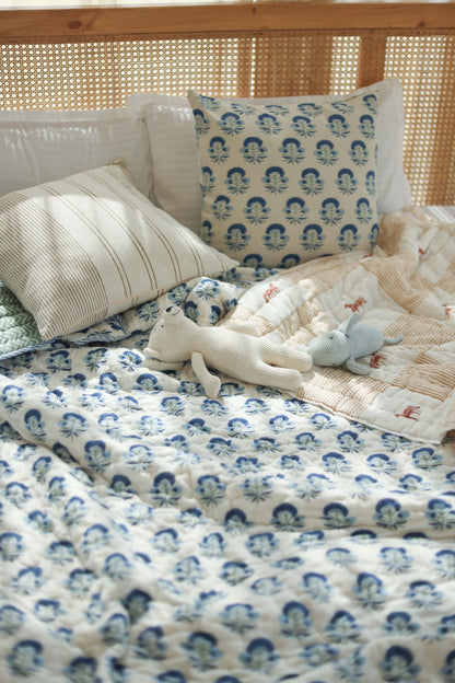 Quilt - Cushion Bundle - Mughal Bagh Quilt + Cushion Cover