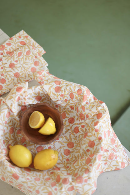 Pomegranate Bloom Napkins