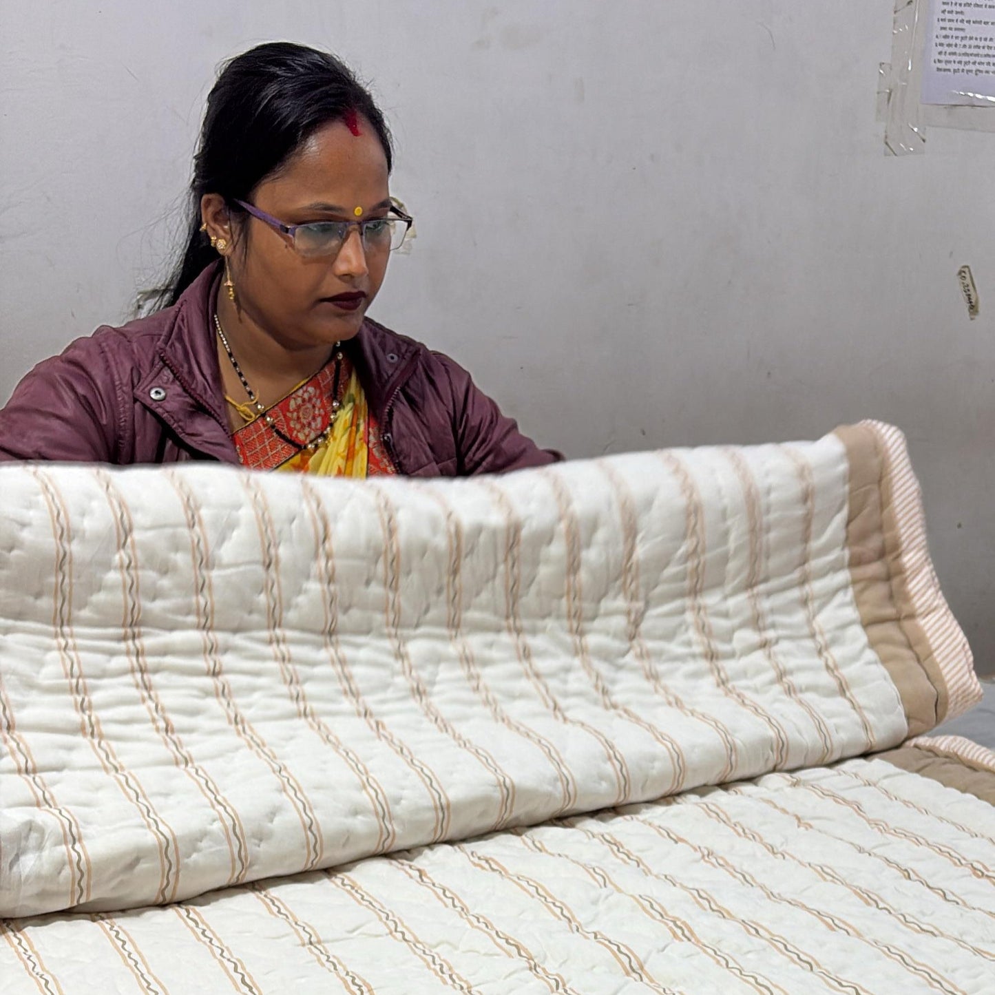 Jaipur Phool Quilt