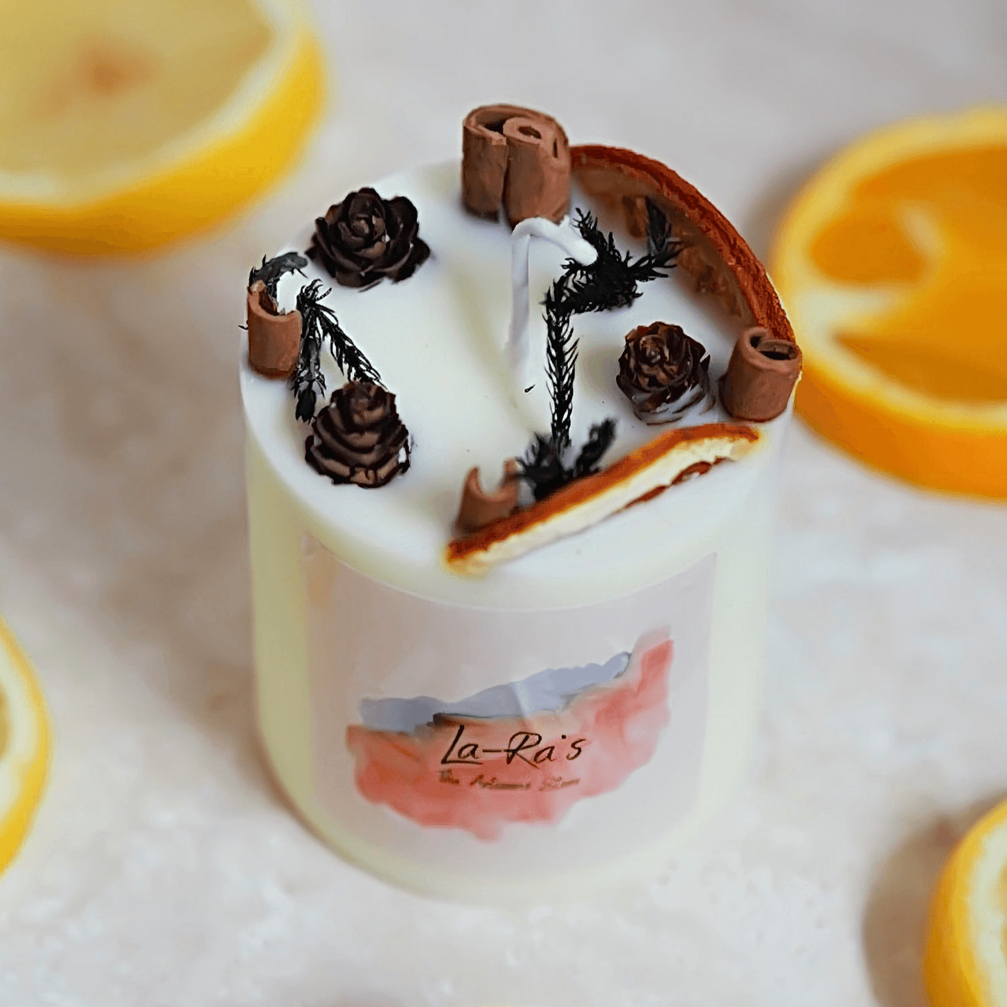 Scented Candles Wilderness Glim Scented Candle - Citrus & Benzoin - La-Ra's - The Artisan Store