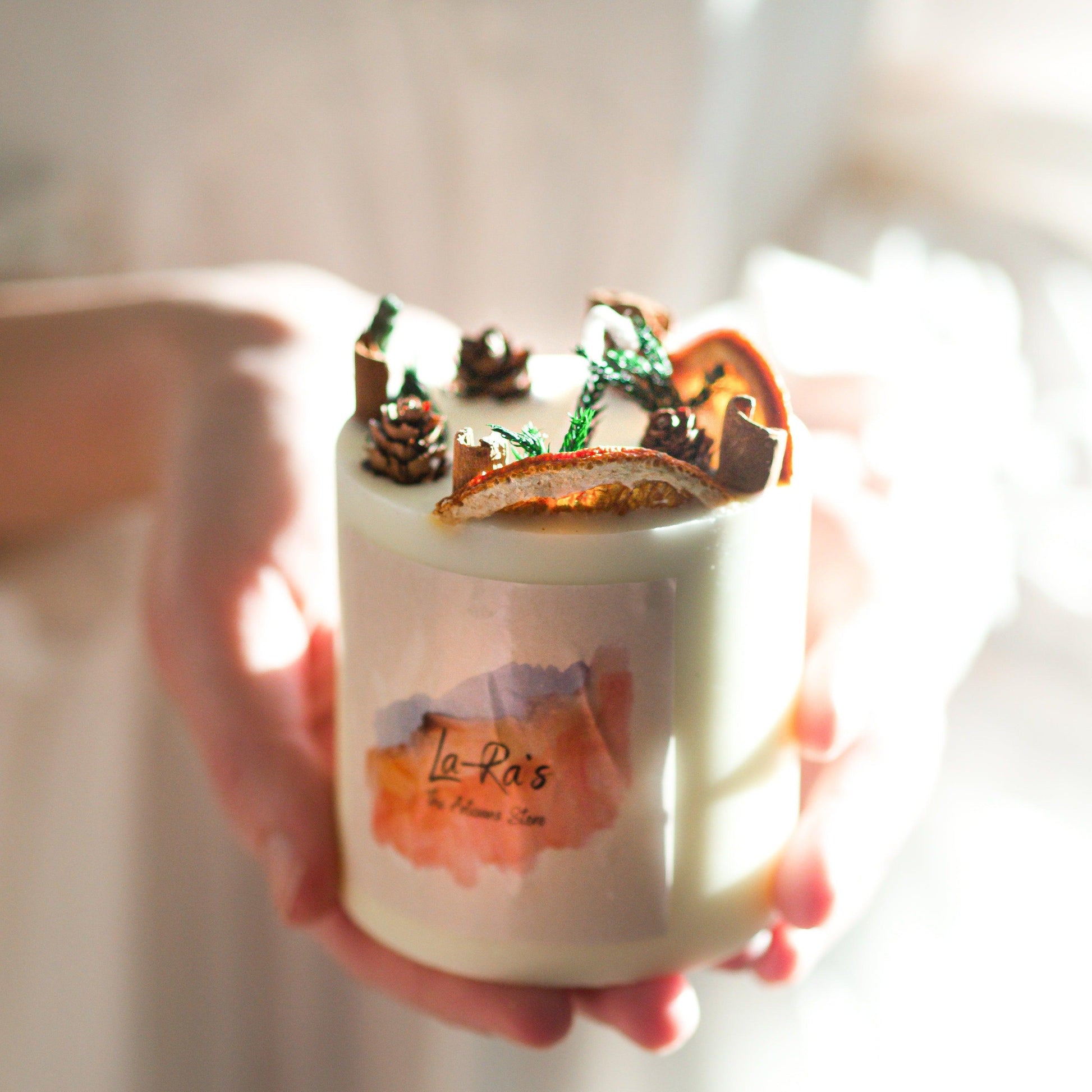 Scented Candles Wilderness Glim Scented Candle - Citrus & Benzoin - La-Ra's - The Artisan Store