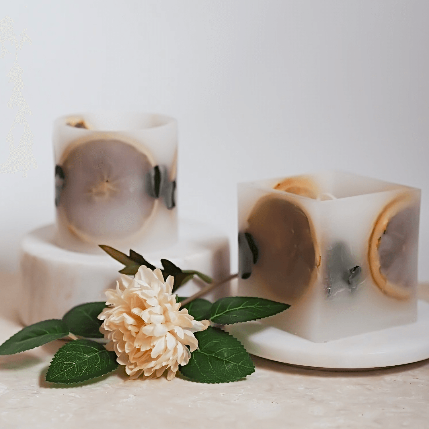 Scented Candles Blossom Edit - Orange Blossom & Grass - La-Ra's - The Artisan Store