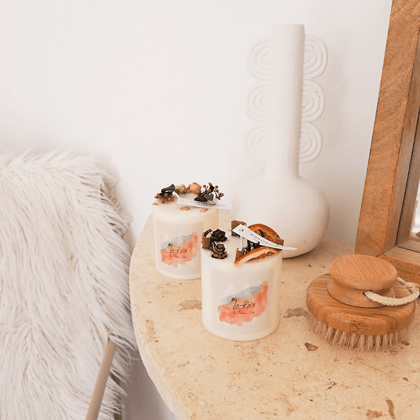 Scented Candles Wilderness Glim Scented Candle - Citrus & Benzoin - La-Ra's - The Artisan Store