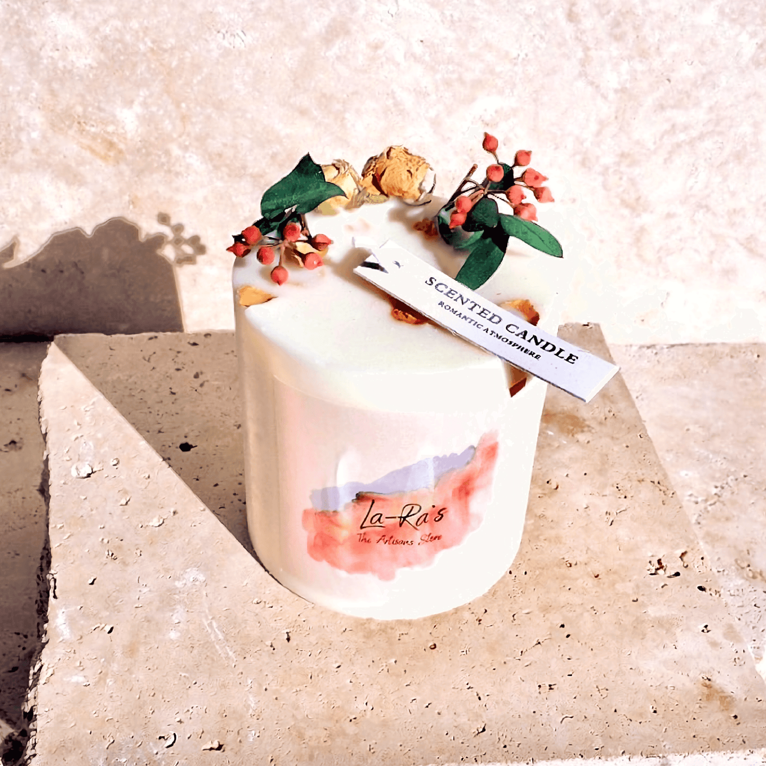Scented Candles Widerness Glim Scented Candle - Raspberry & Grapefruit - La-Ra's - The Artisan Store
